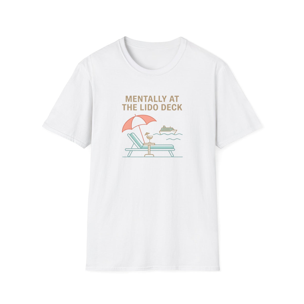 Mentally At The Lido Deck T-Shirt