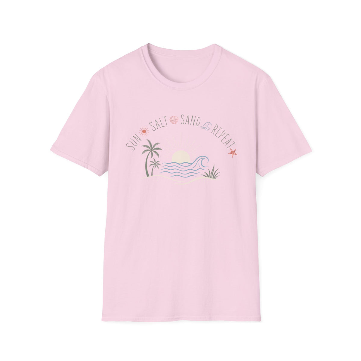 Sun Salt Sand Repeat T-Shirt