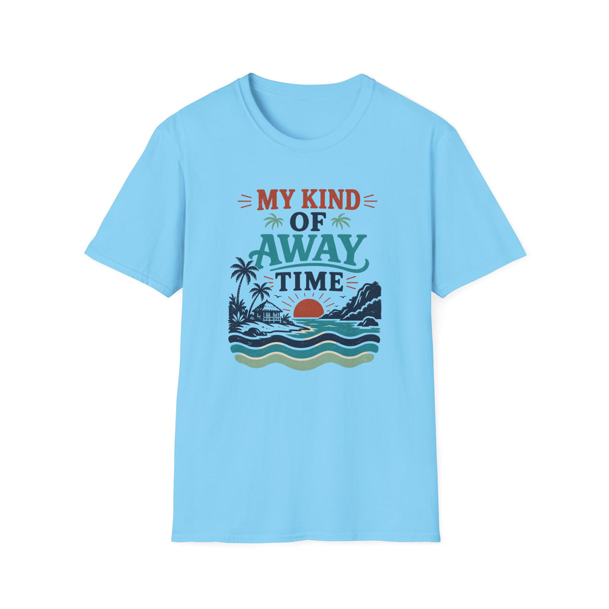 My Kind Of Away Time- Scene T-Shirt