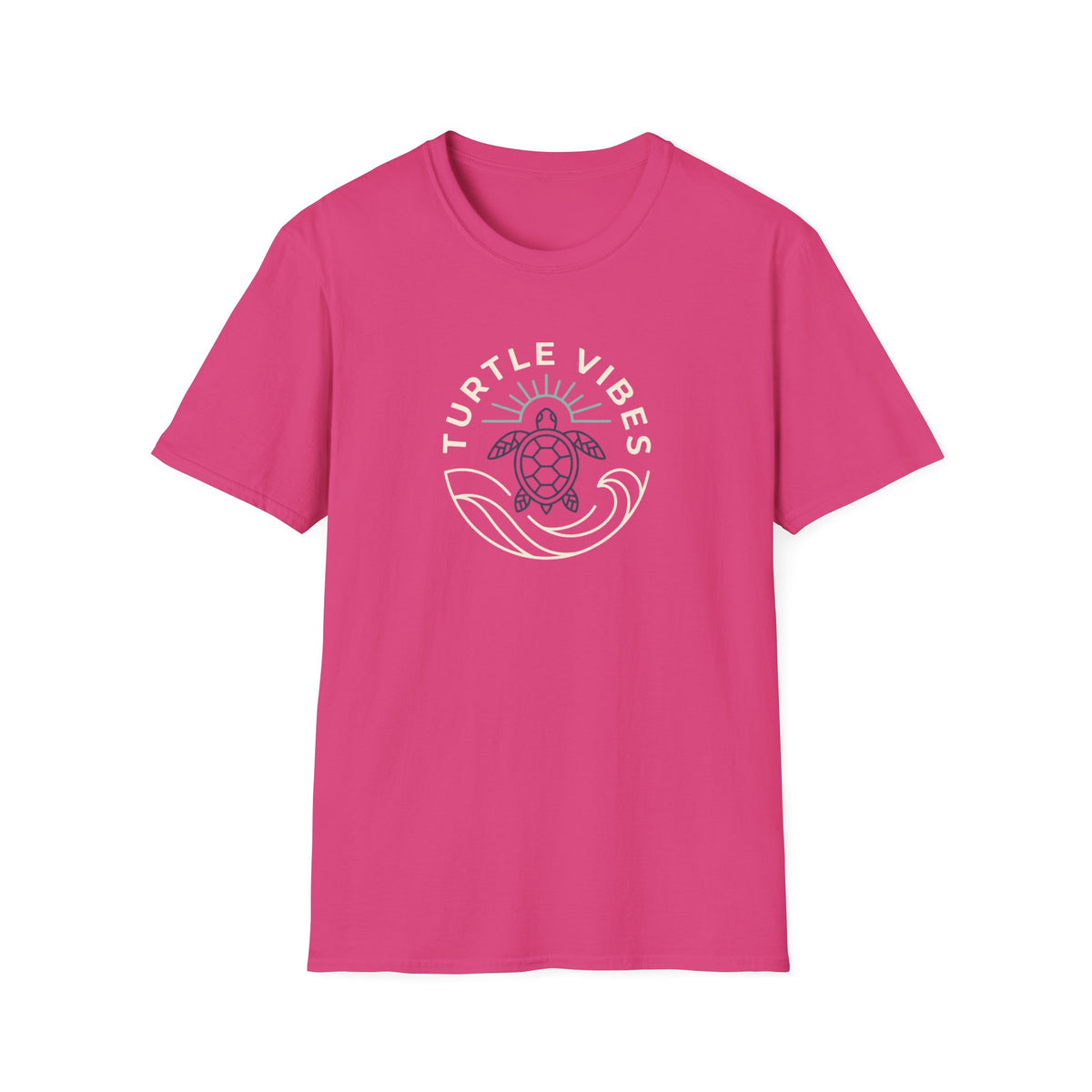 Turtle Vibes- Line T-Shirt