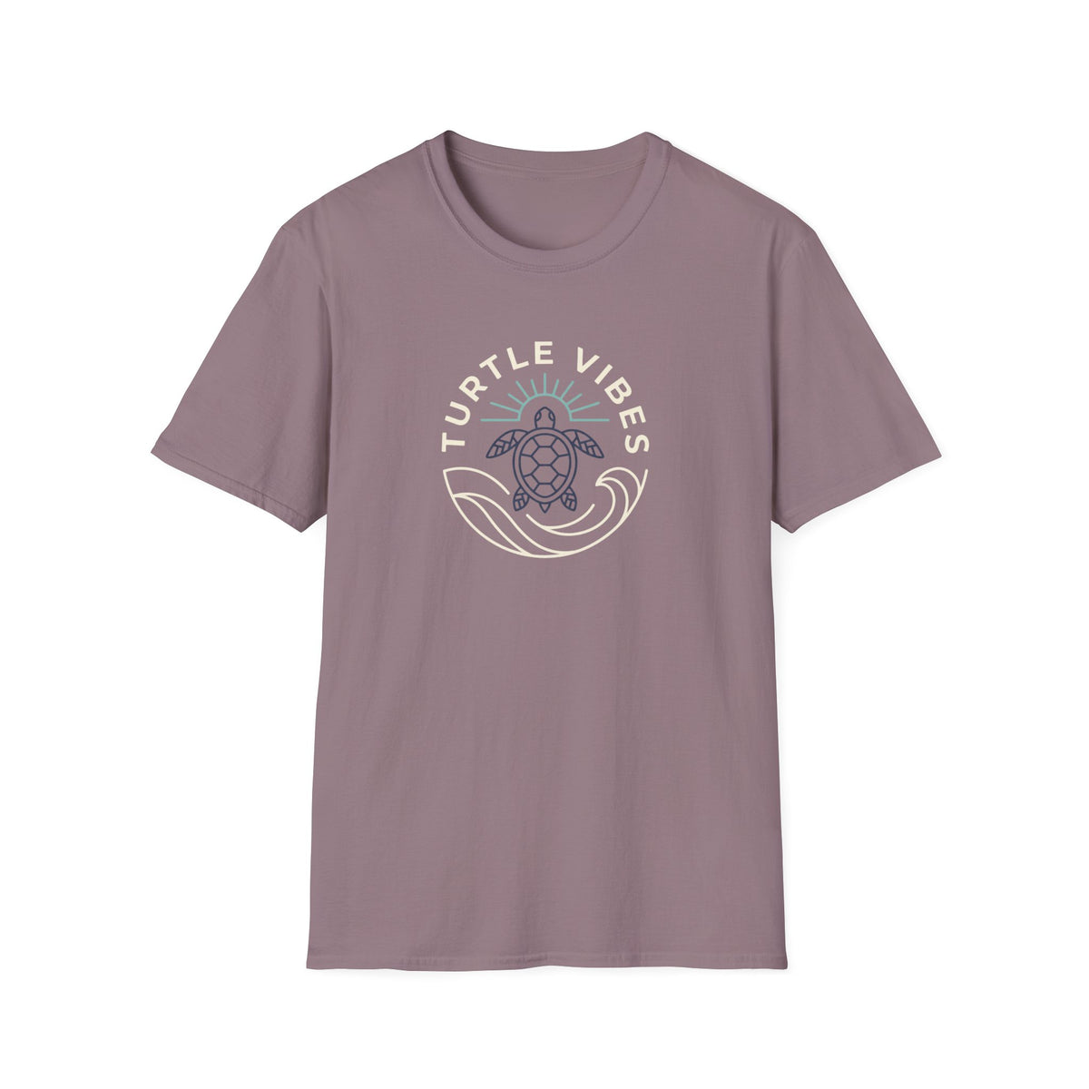 Turtle Vibes- Line T-Shirt