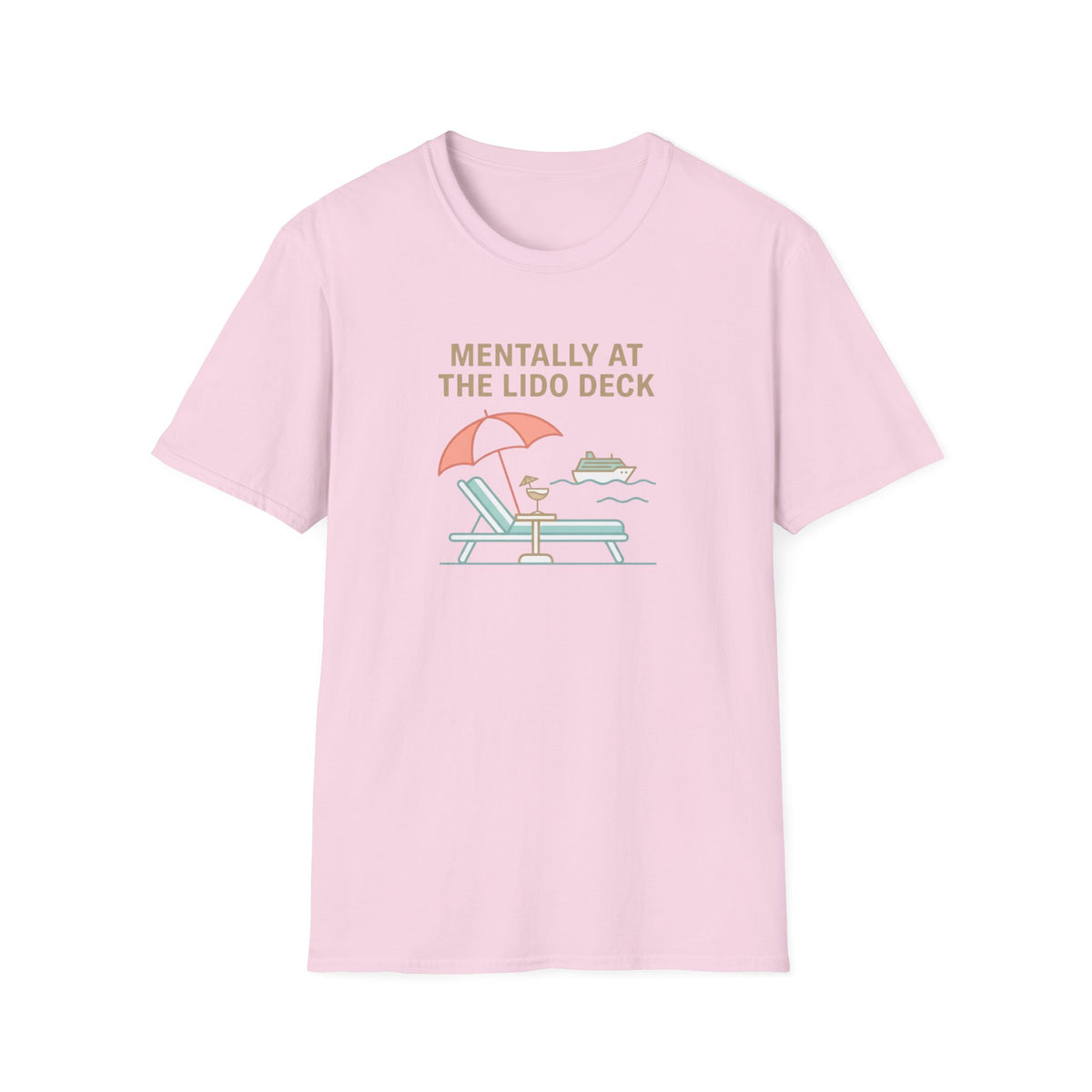Mentally At The Lido Deck T-Shirt