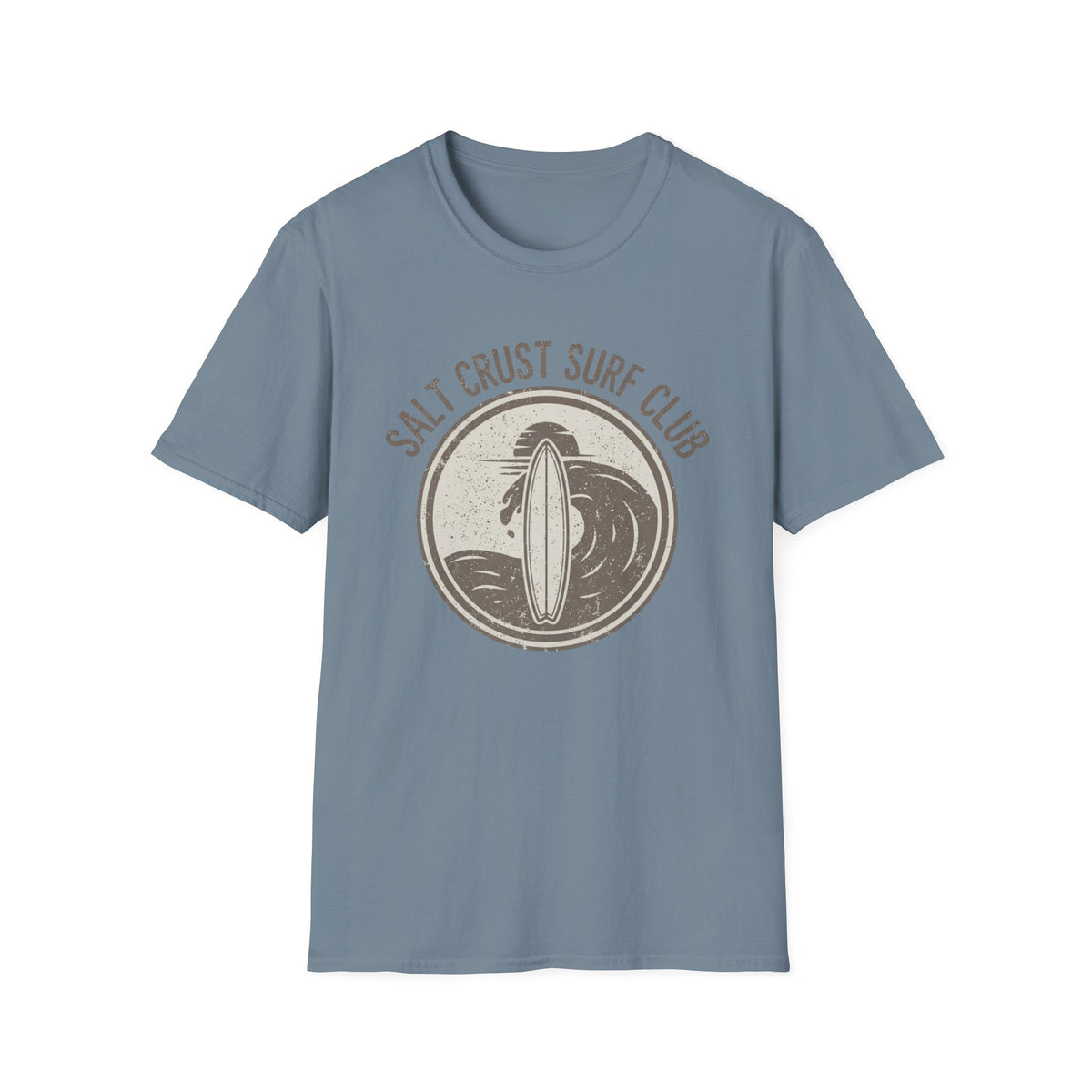 Salt Crust Surf Club- Crm T-Shirt