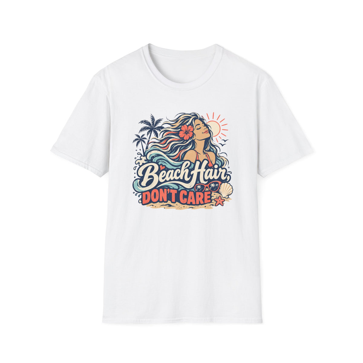 Beach Hair Don't Care T-Shirt