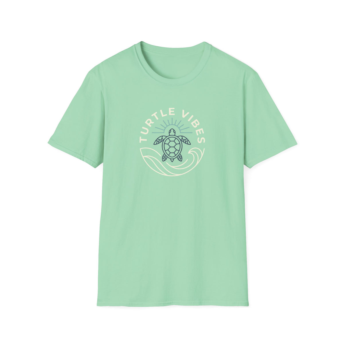 Turtle Vibes- Line T-Shirt