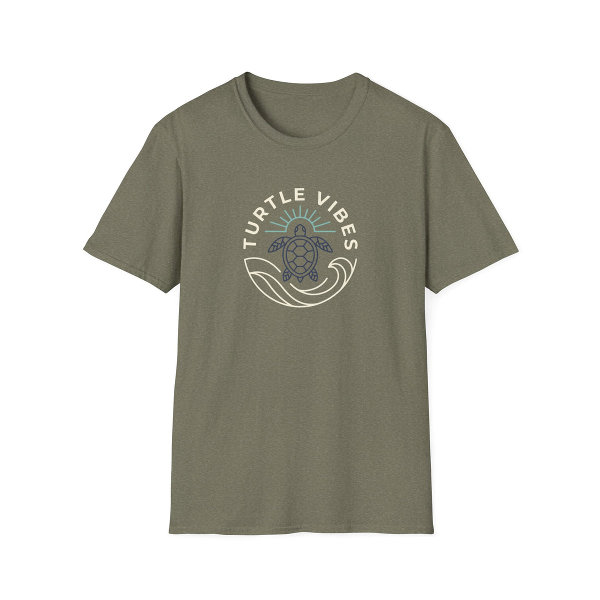 Turtle Vibes- Line T-Shirt