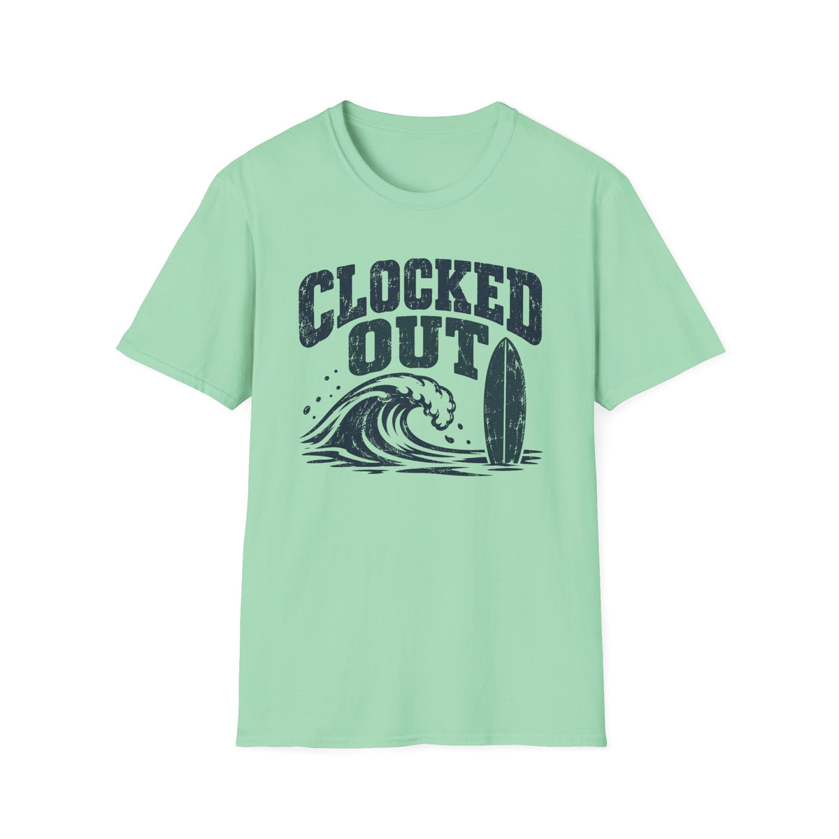 Clocked Out- Board T-Shirt