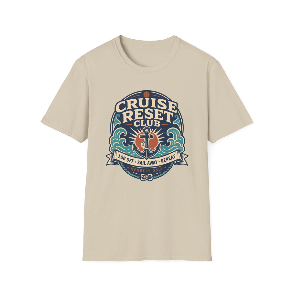 Cruise Reset Club- Dark T-Shirt