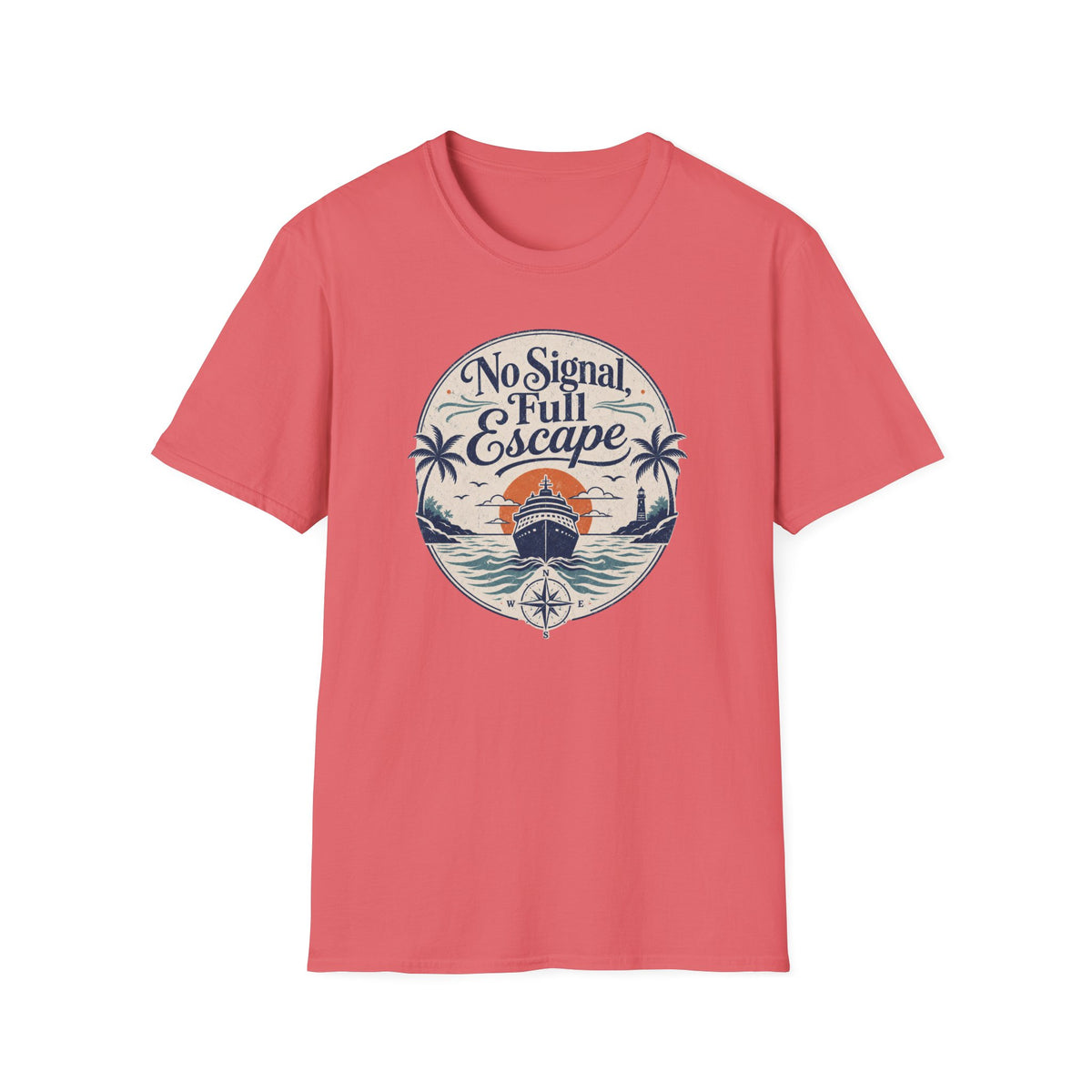 No signal, Full Escape- Circle T-Shirt