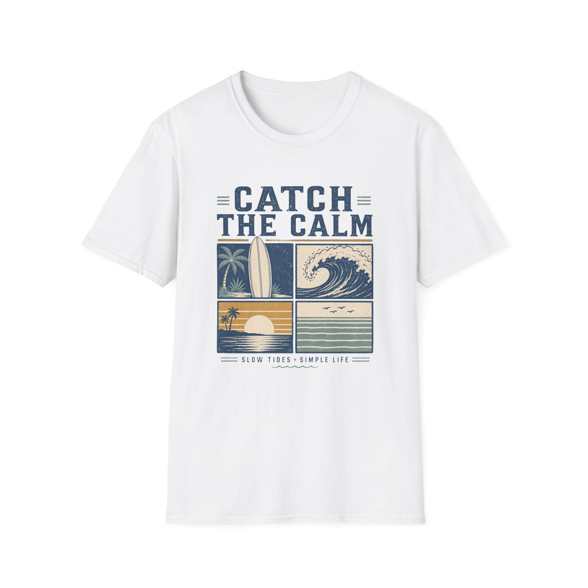 Catch The Calm Block T-Shirt
