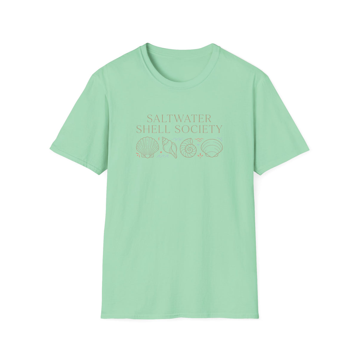 Saltwater Shell Society - Line T-Shirt