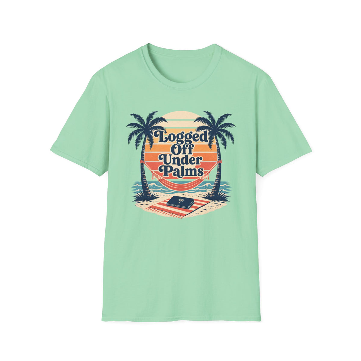 Logged Off Under Palms T-Shirt