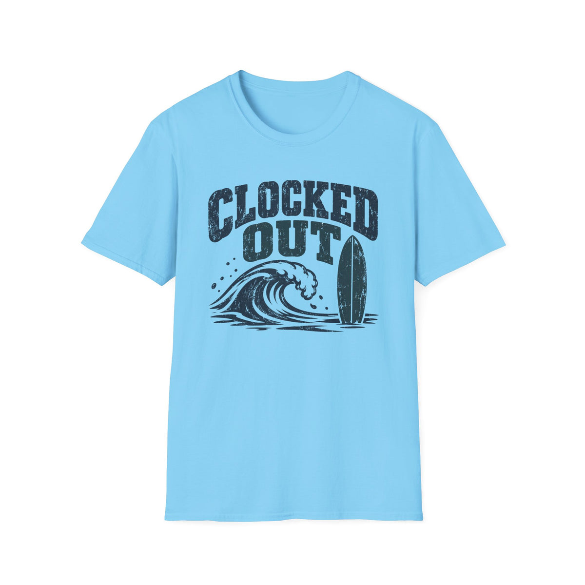 Clocked Out- Board T-Shirt