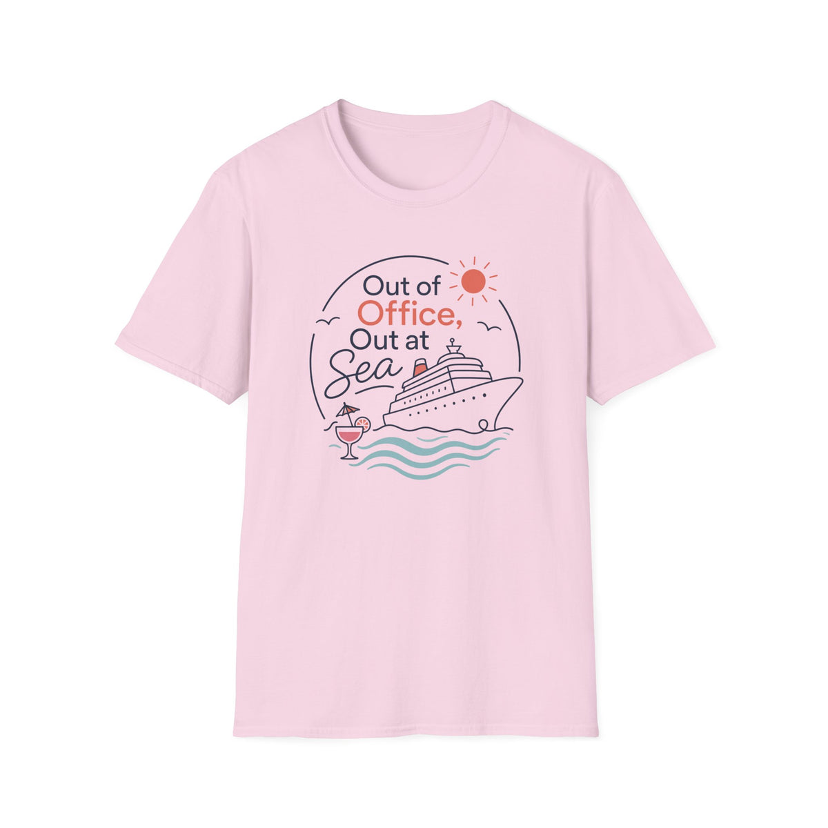 OOO Out To Sea- Line T-Shirt