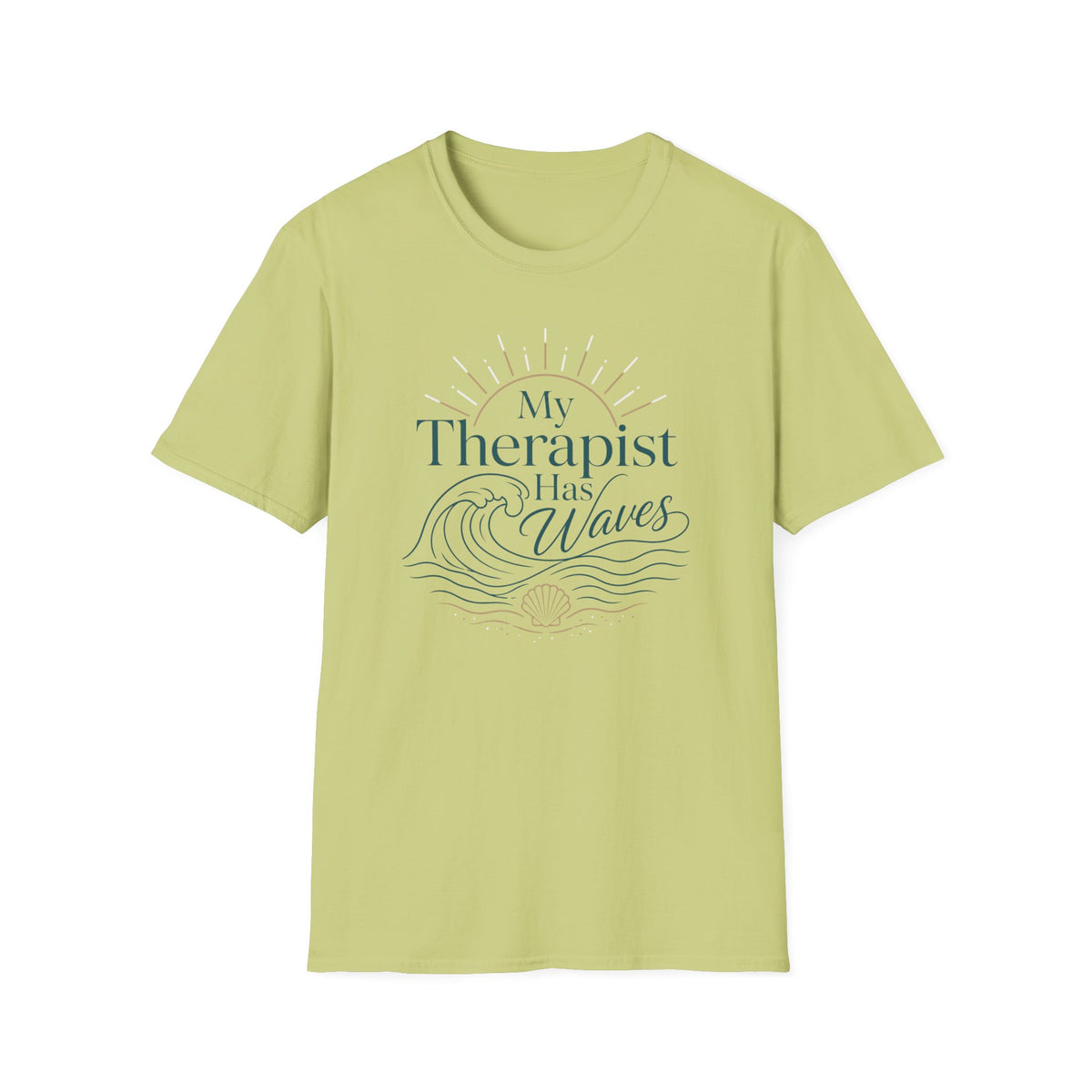 My Therapist Has Waves- Line T-Shirt