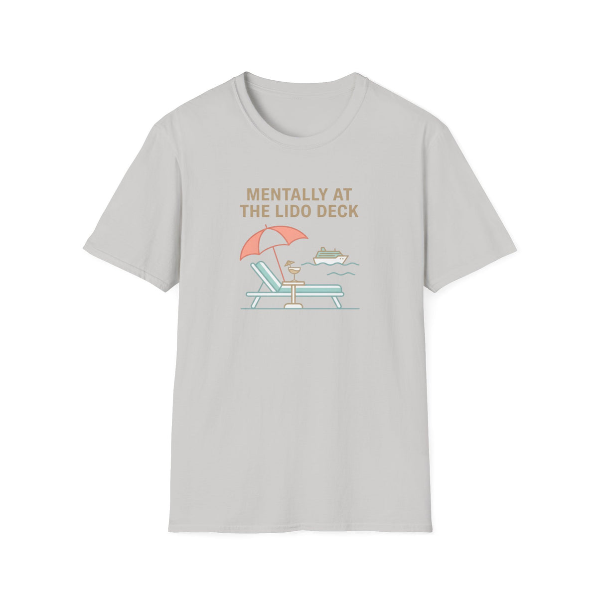 Mentally At The Lido Deck T-Shirt