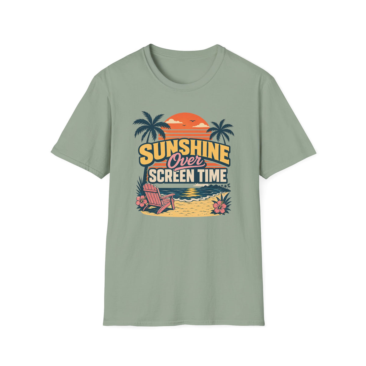 Sunshine Over Screen Time T-Shirt