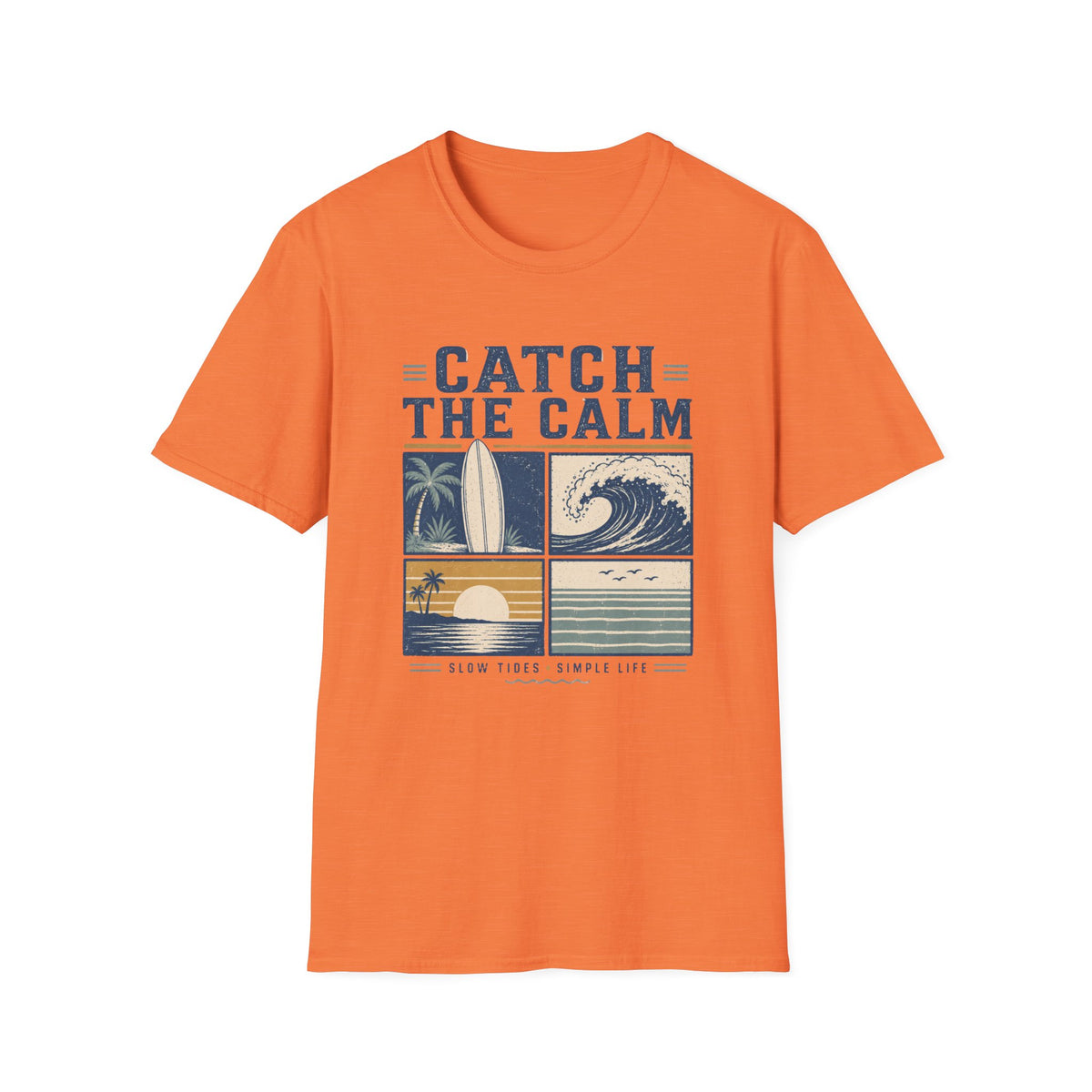Catch The Calm Block T-Shirt