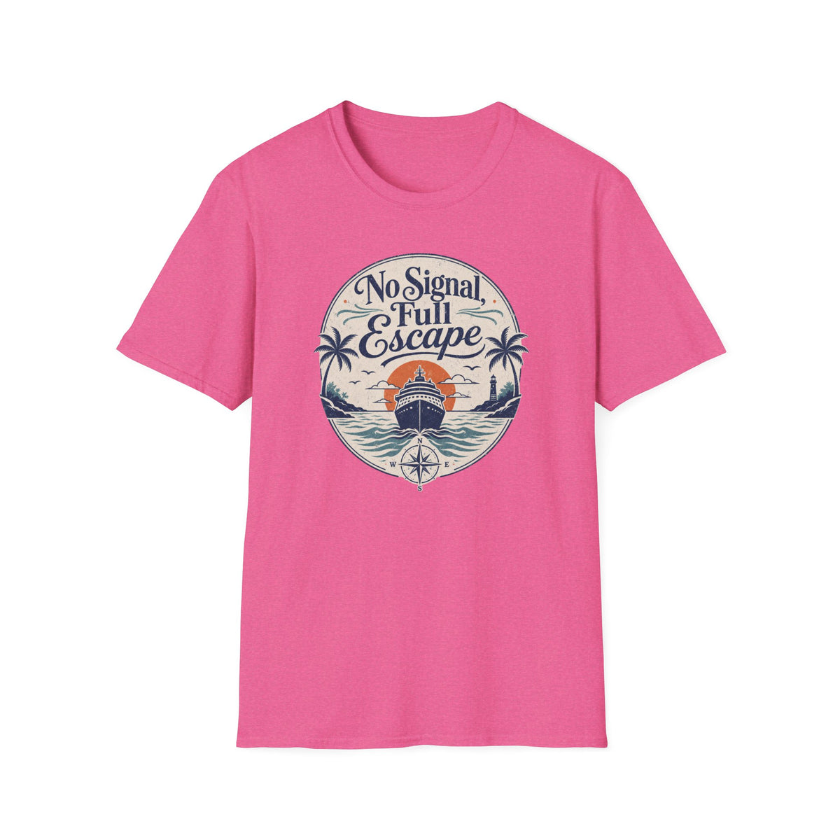 No signal, Full Escape- Circle T-Shirt
