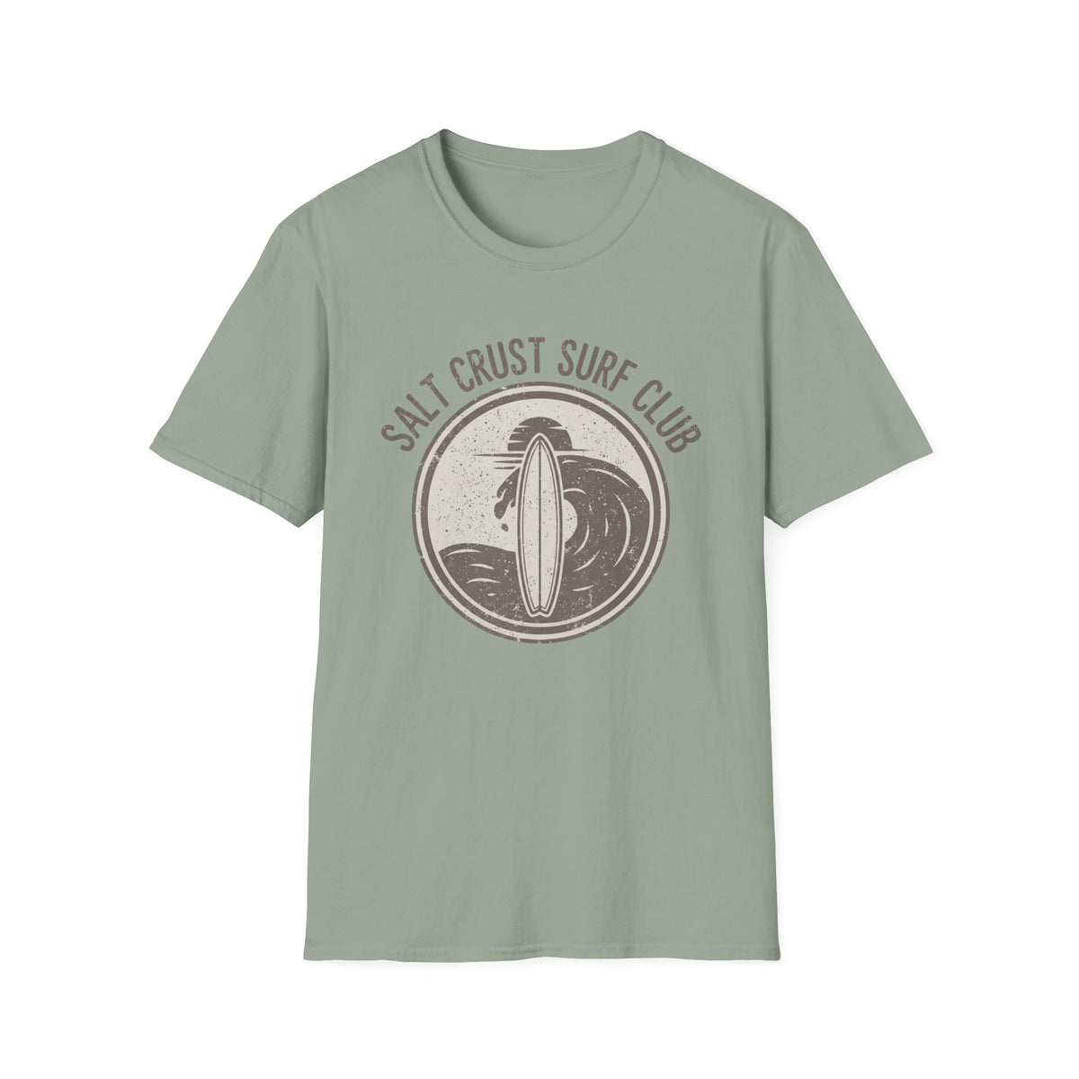 Salt Crust Surf Club- Crm T-Shirt
