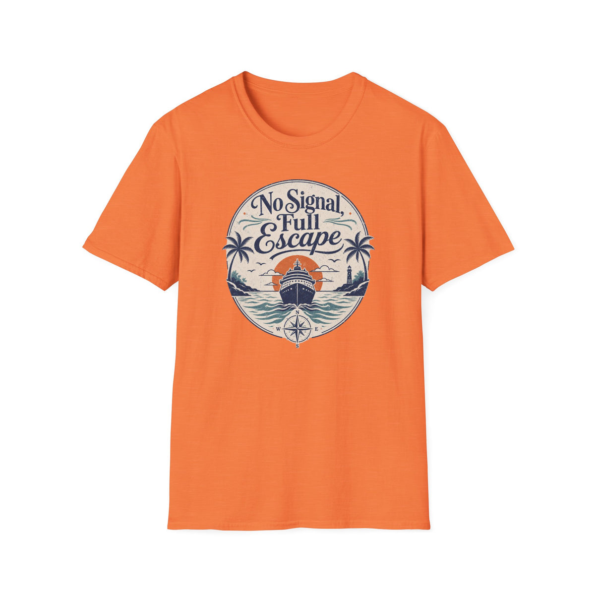 No signal, Full Escape- Circle T-Shirt