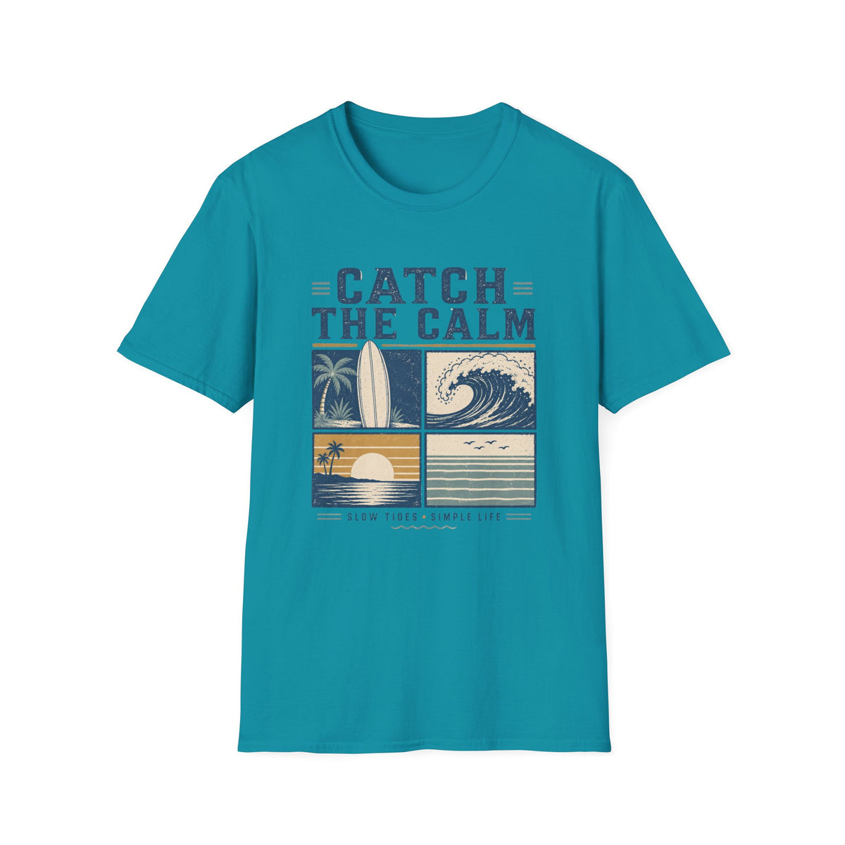 Catch The Calm Block T-Shirt