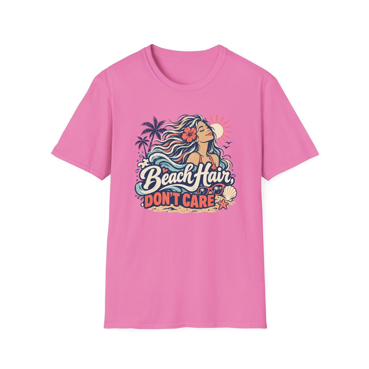 Beach Hair Don't Care T-Shirt