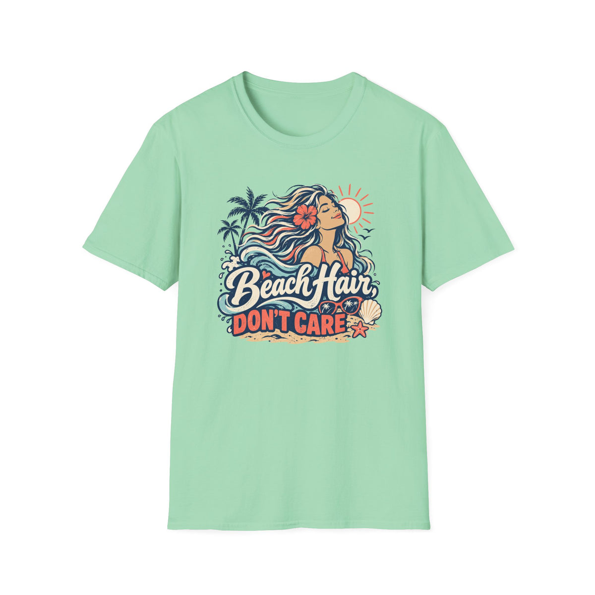 Beach Hair Don't Care T-Shirt