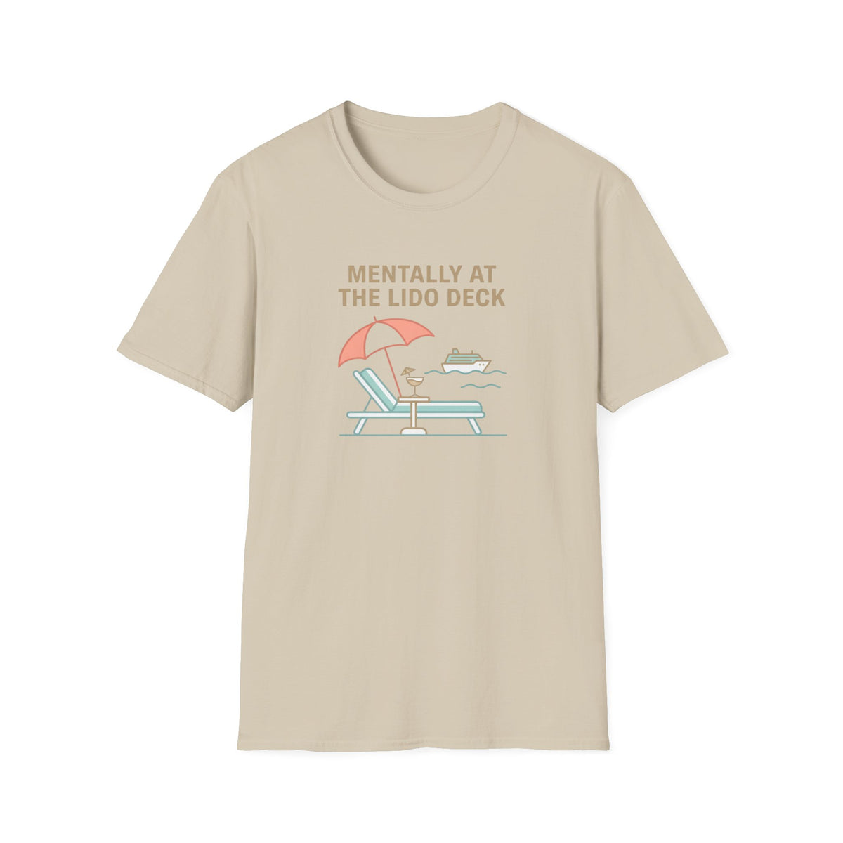 Mentally At The Lido Deck T-Shirt