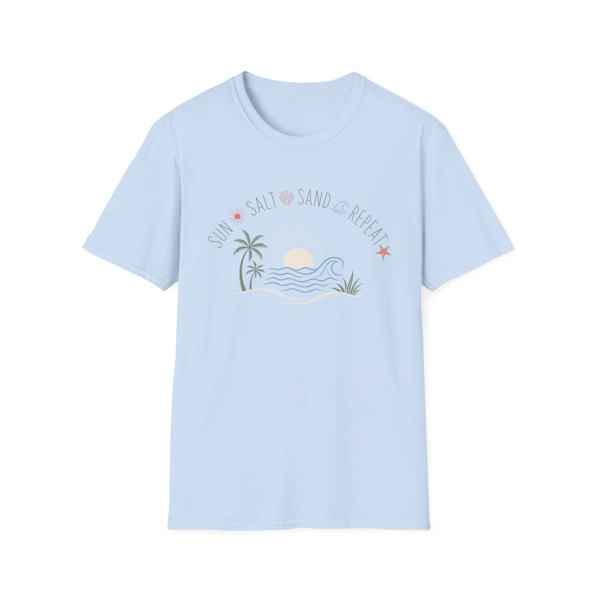 Sun Salt Sand Repeat T-Shirt