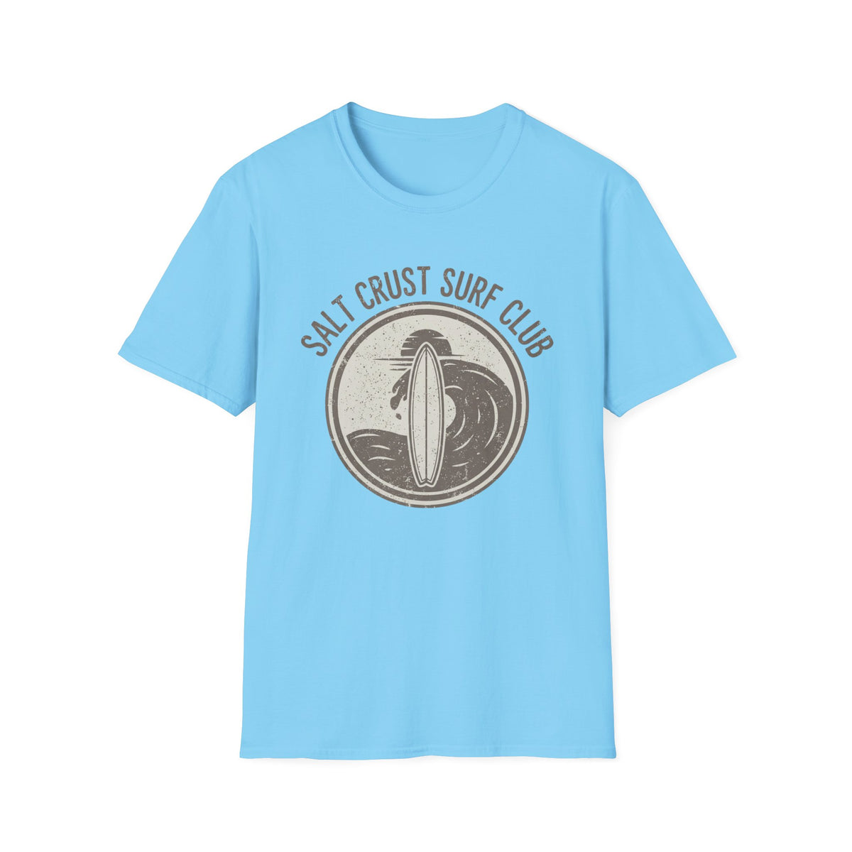 Salt Crust Surf Club- Crm T-Shirt