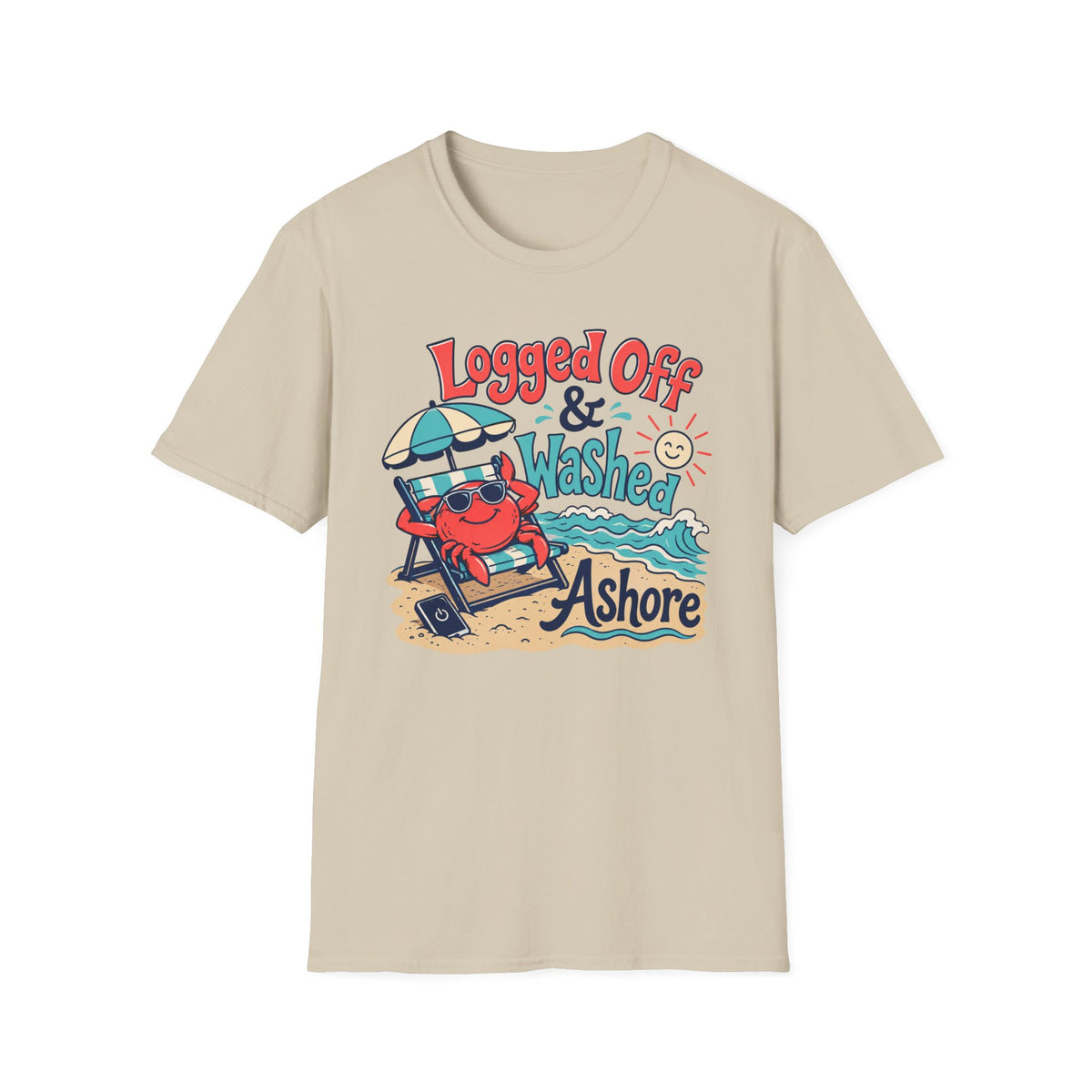 Logged Off & Washed Ashore T-Shirt
