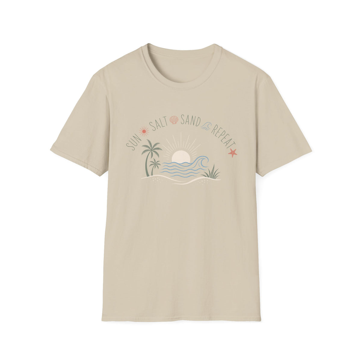 Sun Salt Sand Repeat T-Shirt
