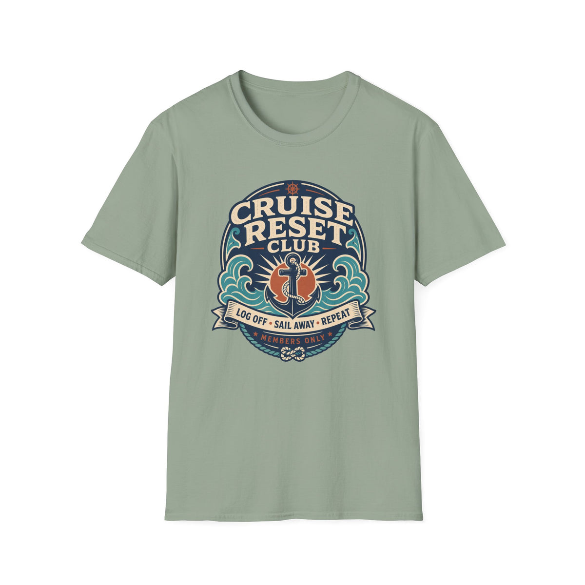Cruise Reset Club- Dark T-Shirt