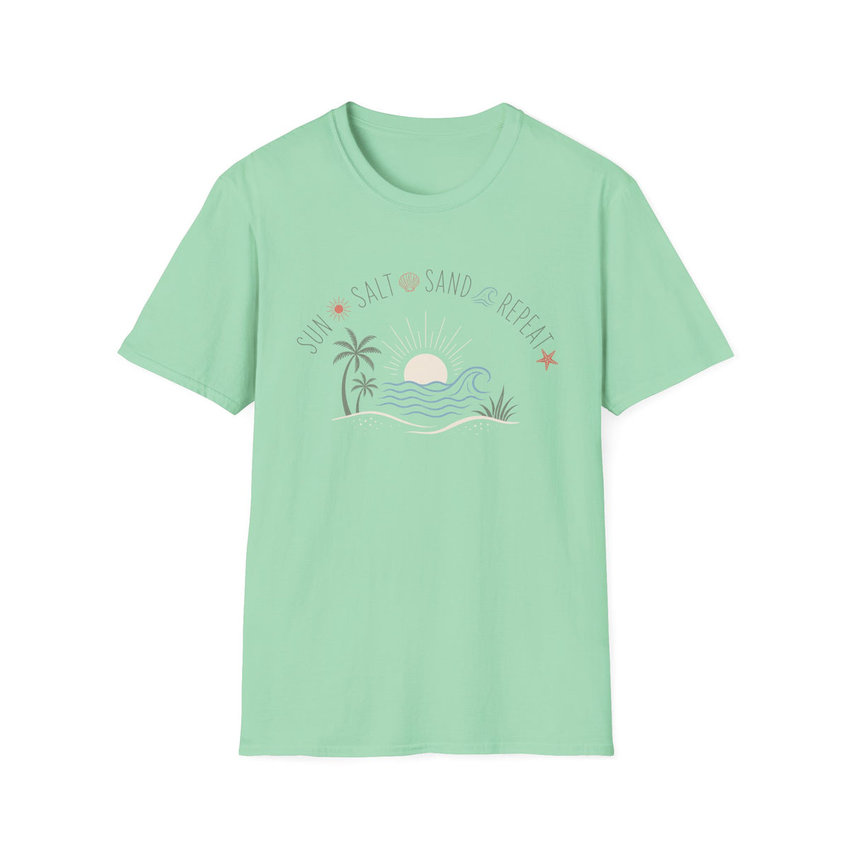 Sun Salt Sand Repeat T-Shirt