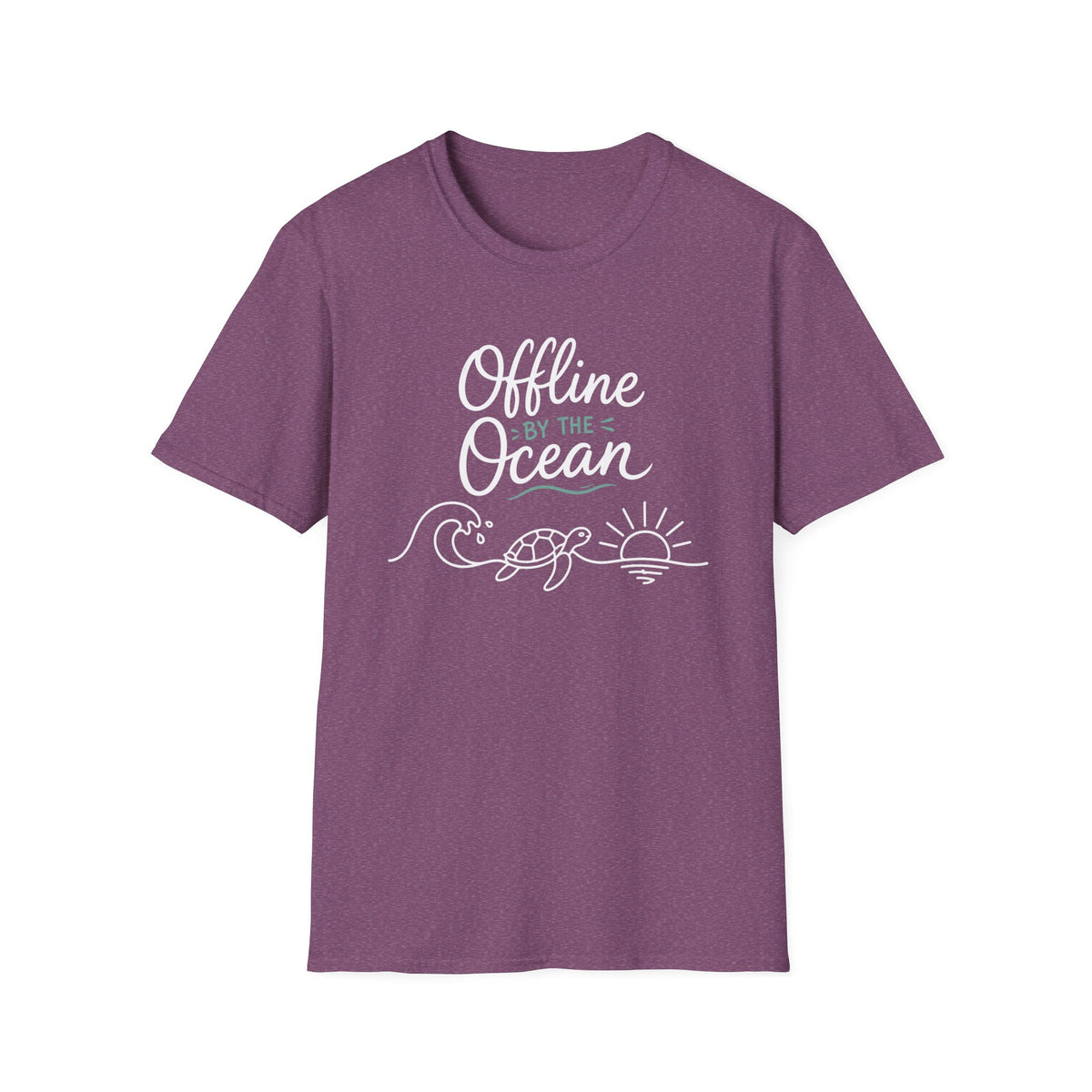Offline By the Ocean - Line T-Shirt