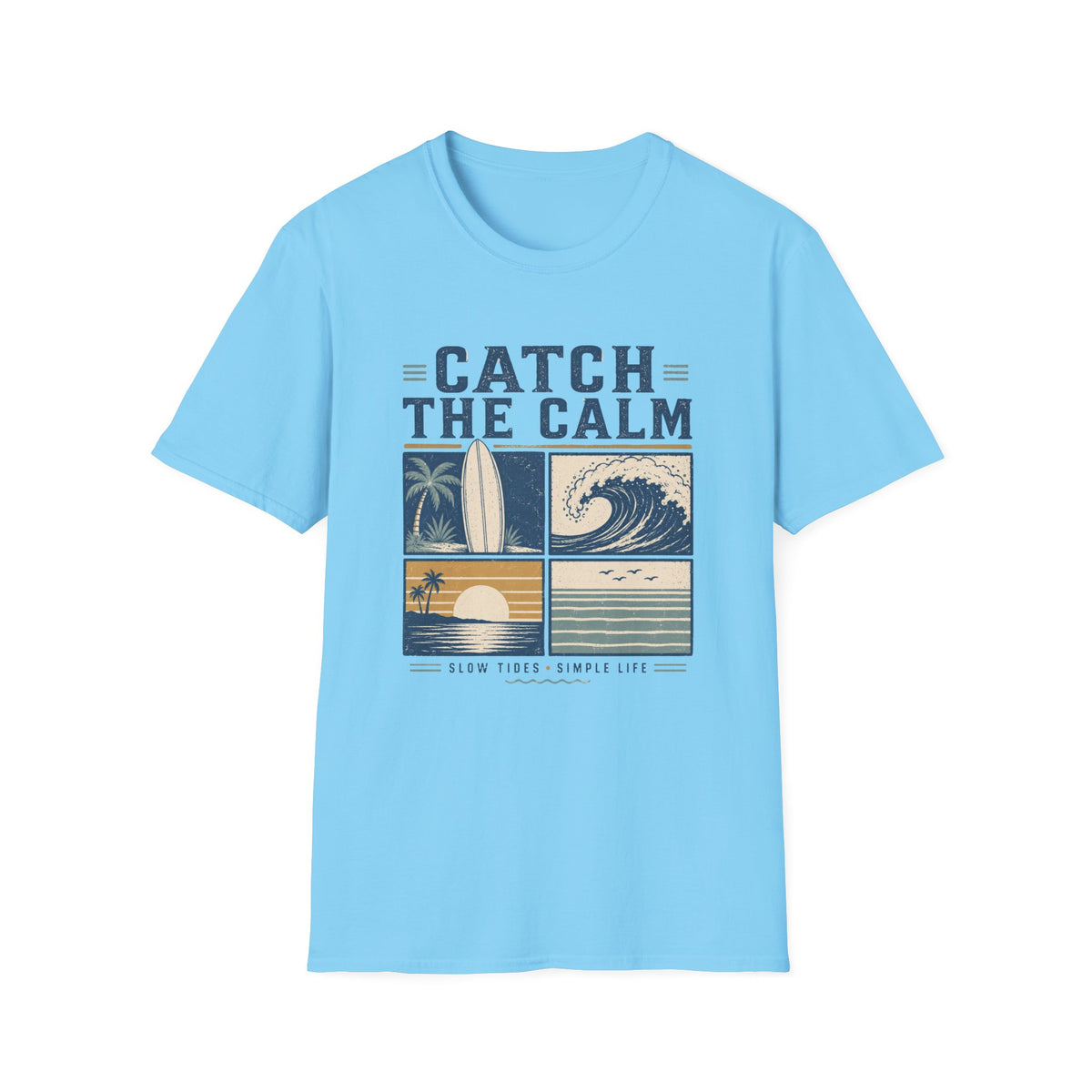 Catch The Calm Block T-Shirt