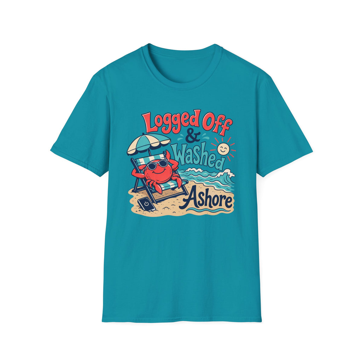 Logged Off & Washed Ashore T-Shirt