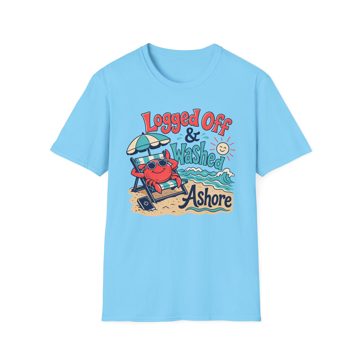 Logged Off & Washed Ashore T-Shirt