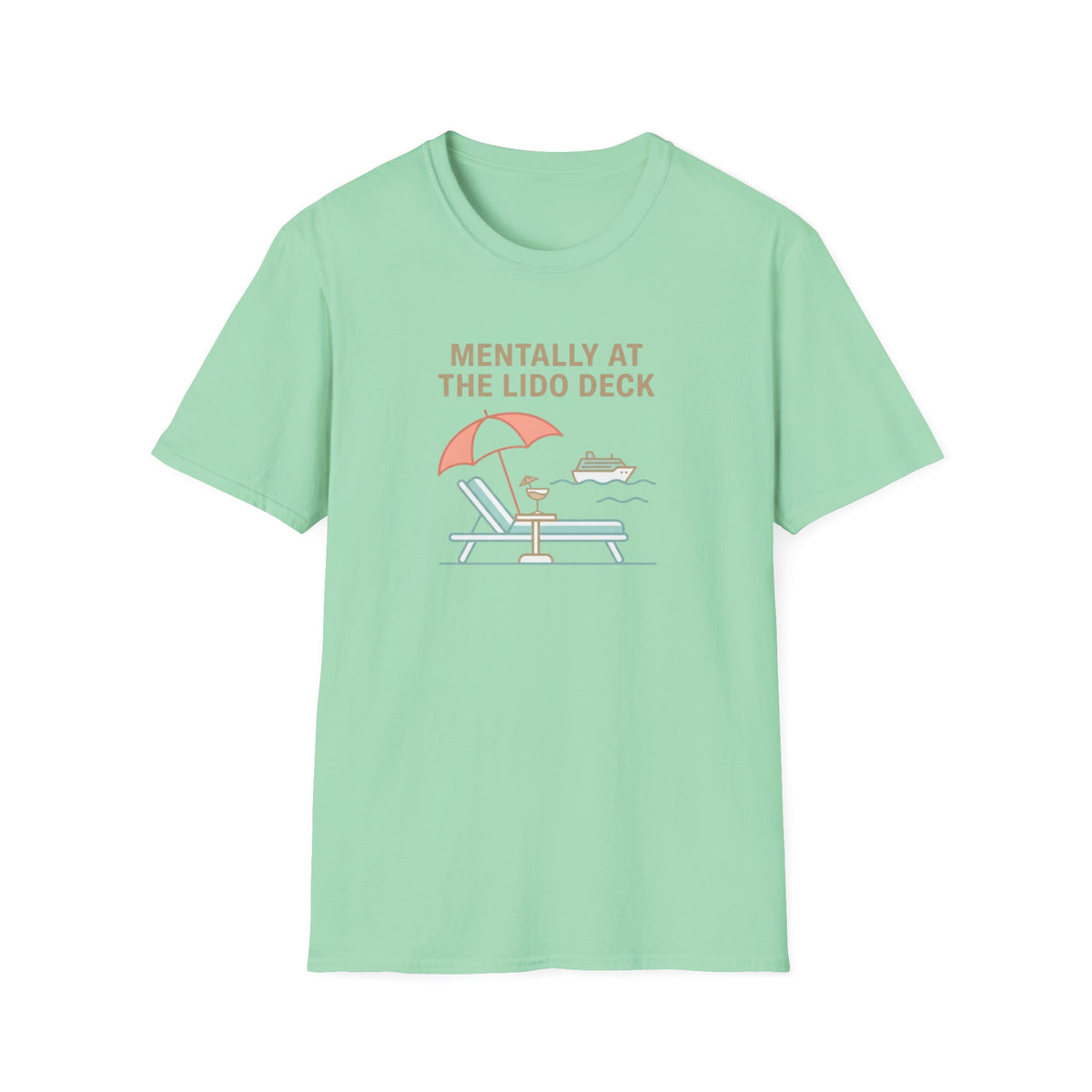 Mentally At The Lido Deck T-Shirt