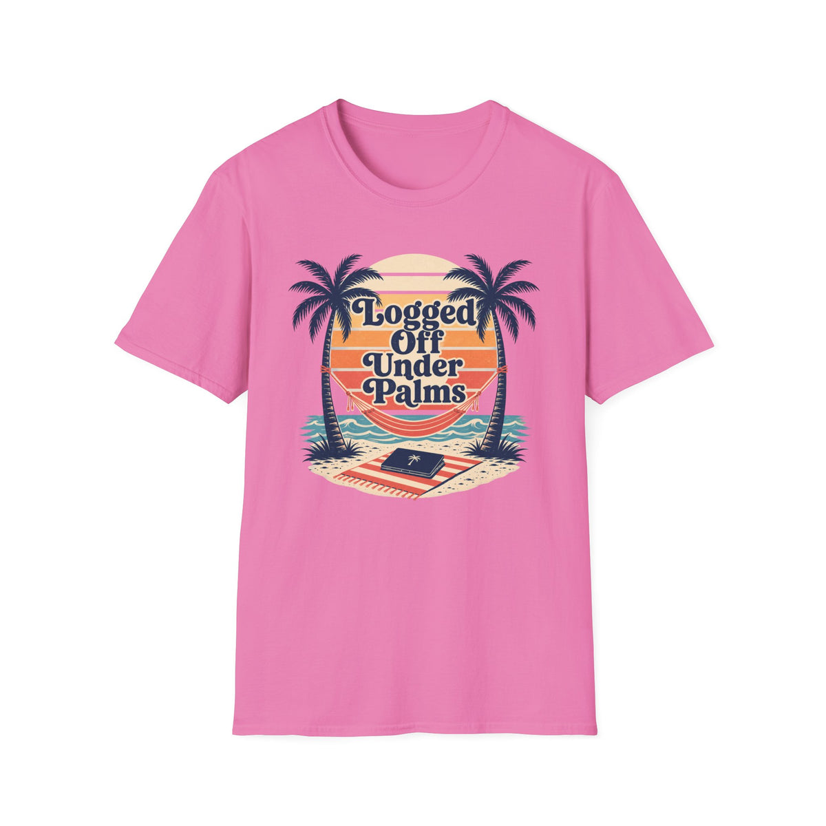 Logged Off Under Palms T-Shirt