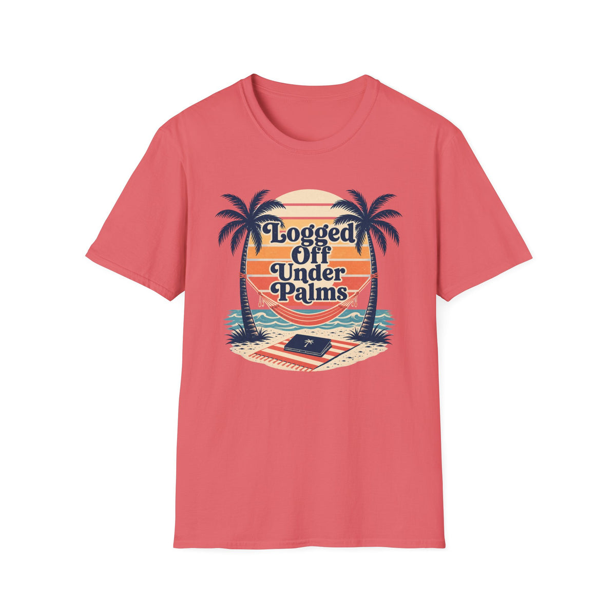 Logged Off Under Palms T-Shirt