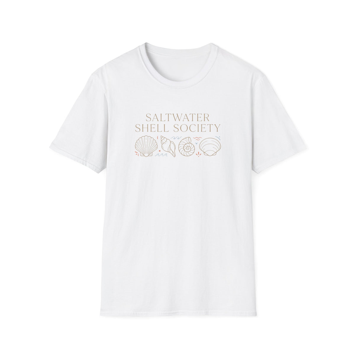 Saltwater Shell Society - Line T-Shirt