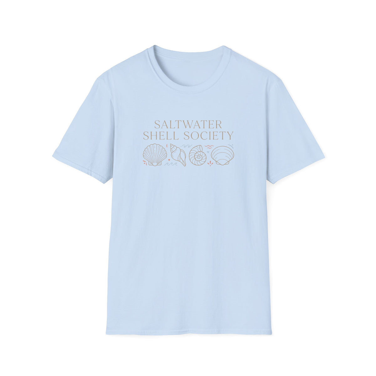 Saltwater Shell Society - Line T-Shirt