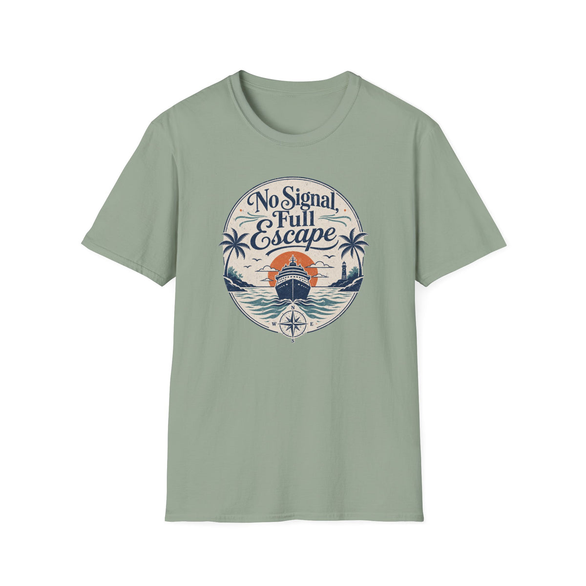No signal, Full Escape- Circle T-Shirt