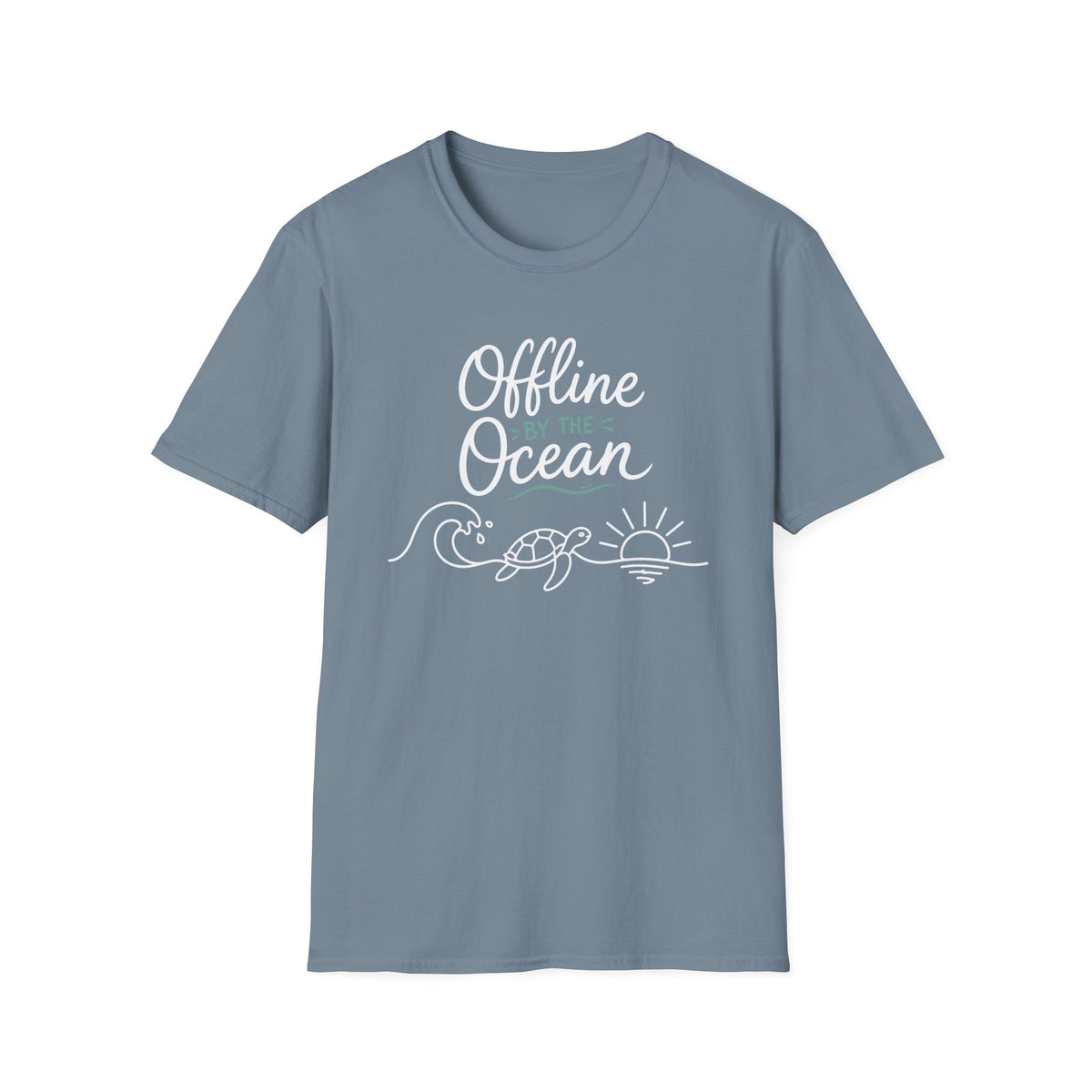 Offline By the Ocean - Line T-Shirt