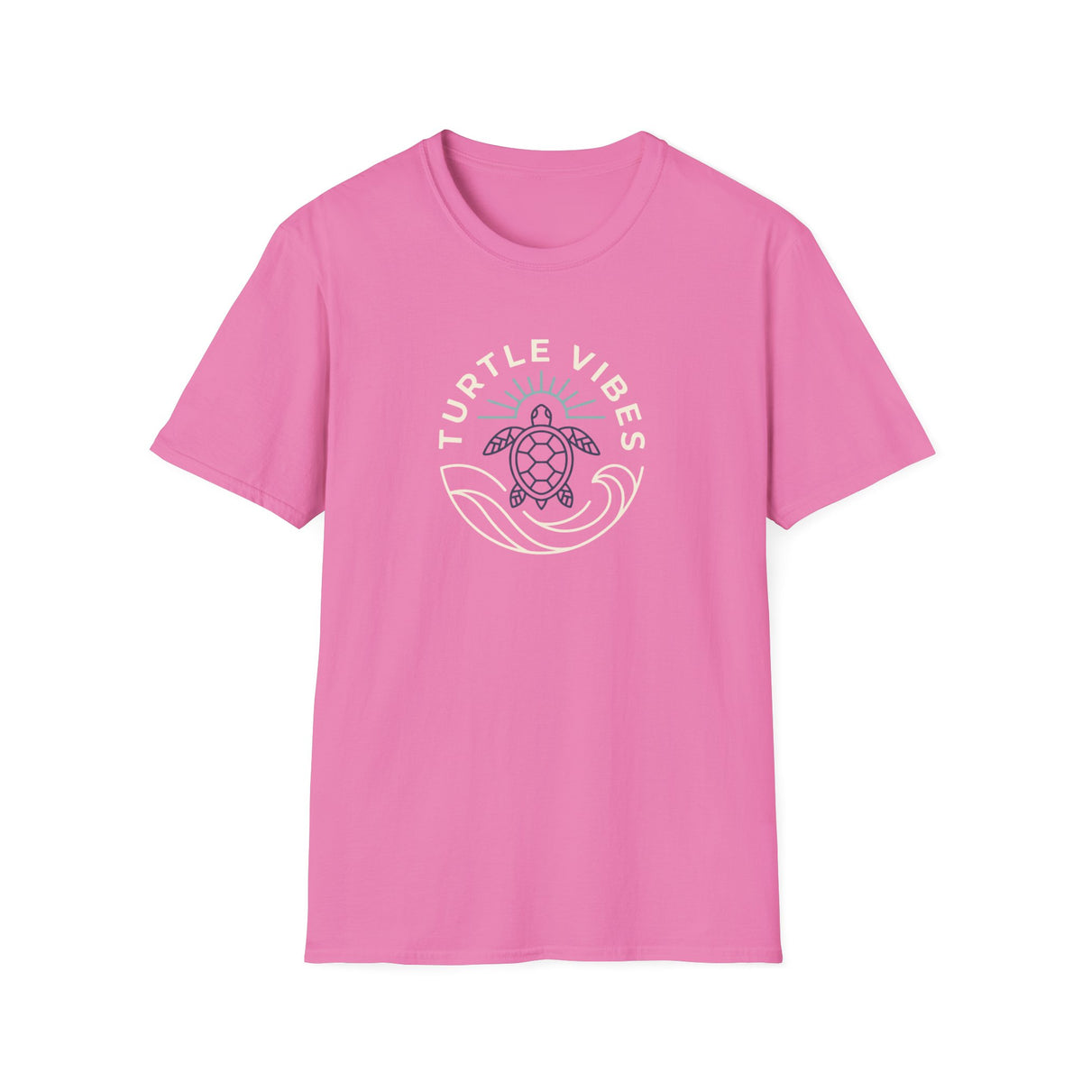 Turtle Vibes- Line T-Shirt