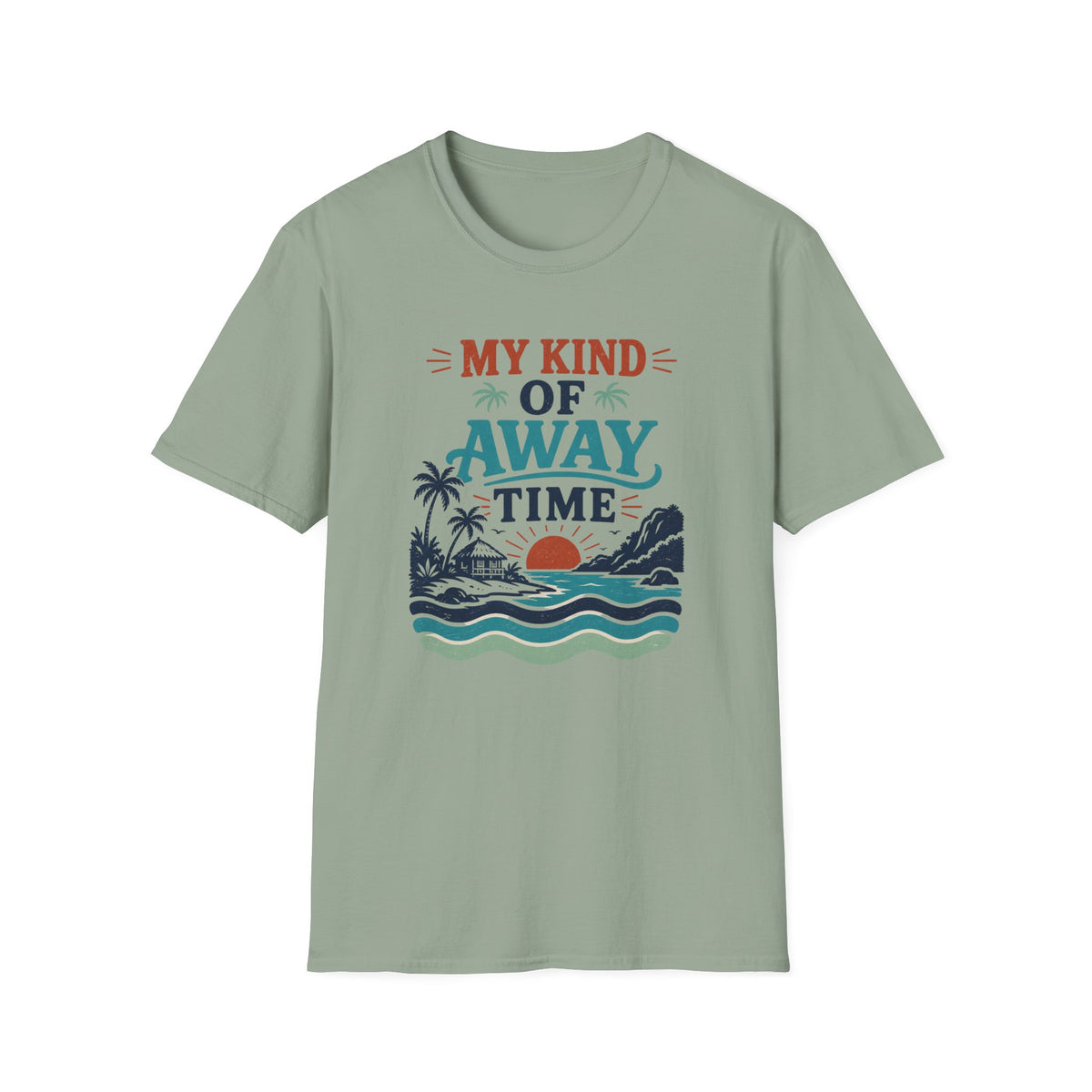 My Kind Of Away Time- Scene T-Shirt