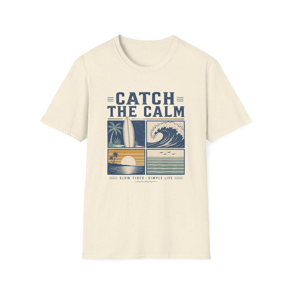 Catch The Calm Block T-Shirt