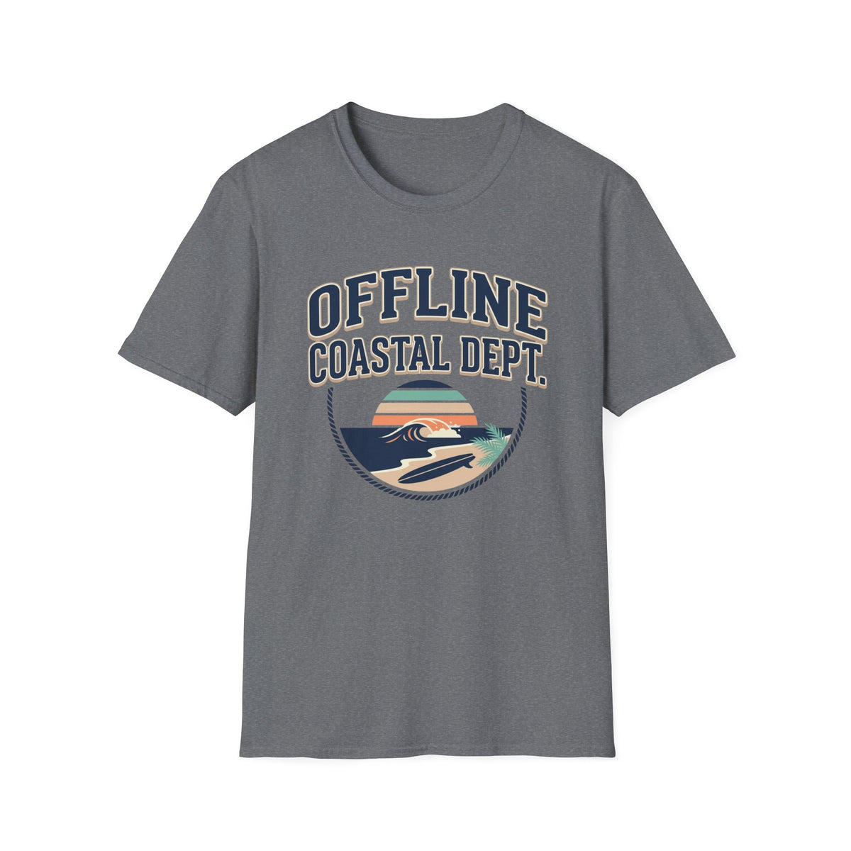 Copy of Offline By The Ocean- Circle T-Shirt